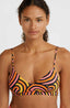 Wave Top - Orange Rainbow Stripe