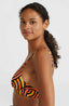 Wave Top - Orange Rainbow Stripe