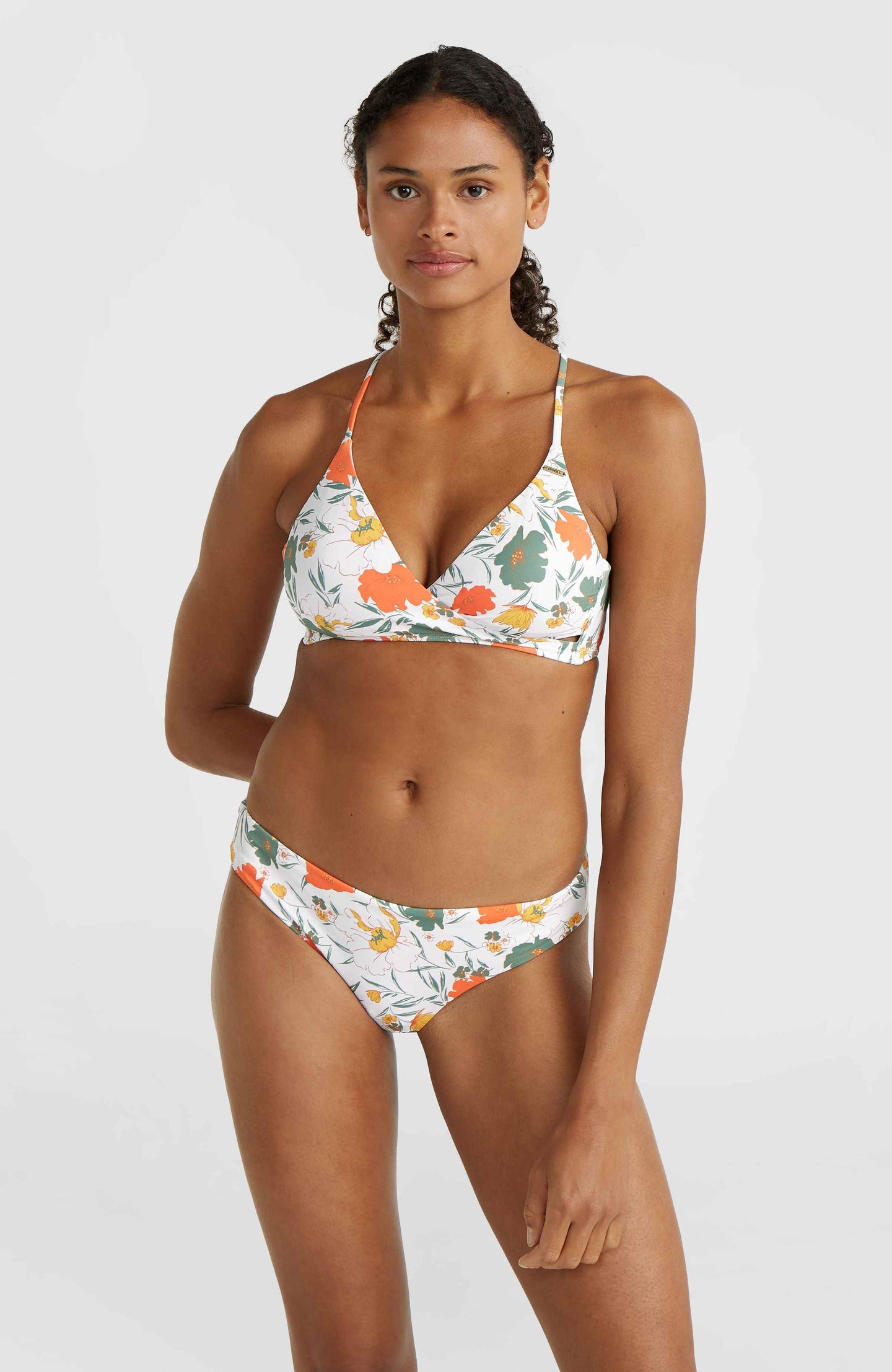 Baay Top - White Tropical Flower