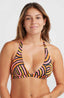 Marga Top - Orange Rainbow Stripe