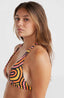Marga Top - Orange Rainbow Stripe