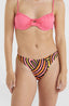 Skye Bikini Bottom - Orange Rainbow Stripe