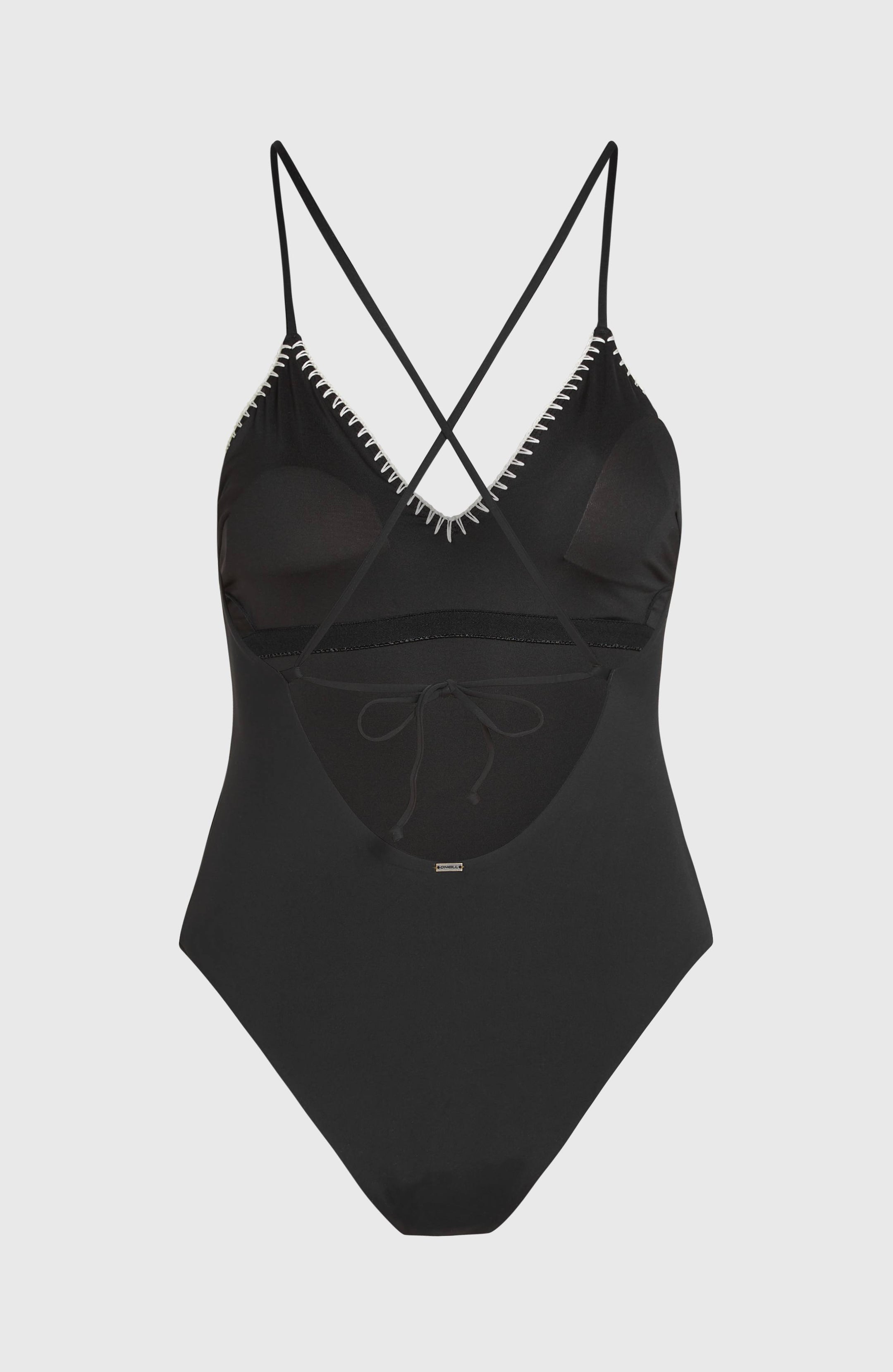 Saltwater Jaida Crochet Swimsuit - Black Out