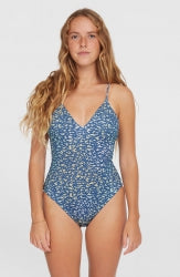 Jaida Swimsuit - Yellow Animal Blur