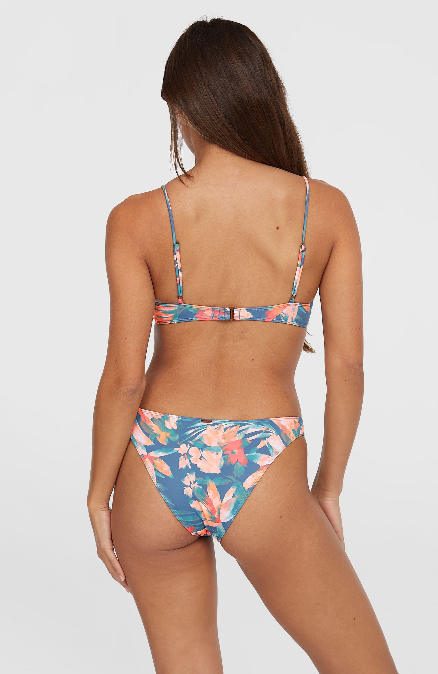 Honopu Rockley Bikini Set - Blue Painted Tropics