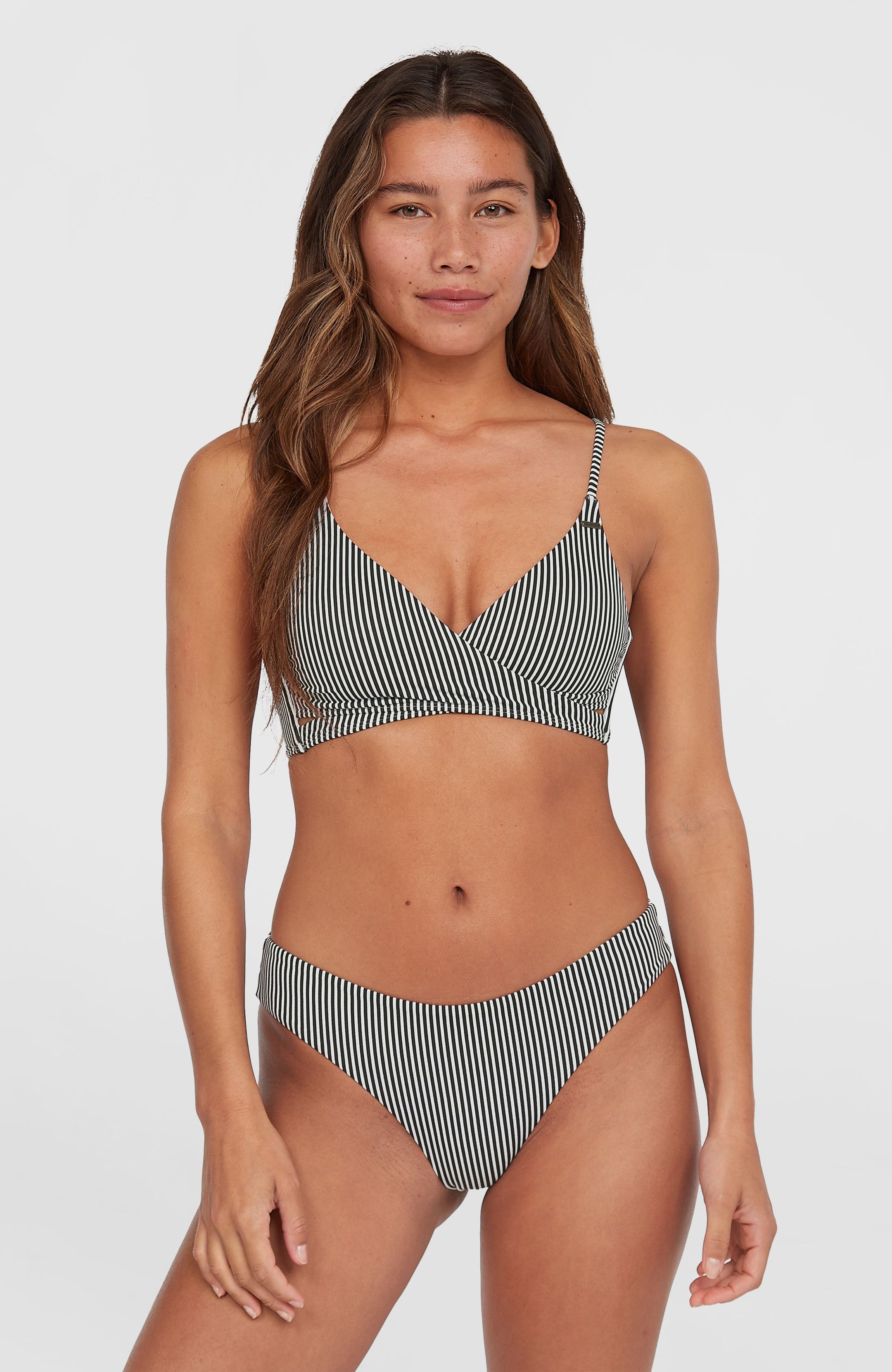 Essentials Baay Maoi Bikini Set - Black Simple Stripe