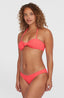 Knot Bandeau Matira Bikini Set - Pink Flamingo