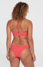 Knot Bandeau Matira Bikini Set - Pink Flamingo