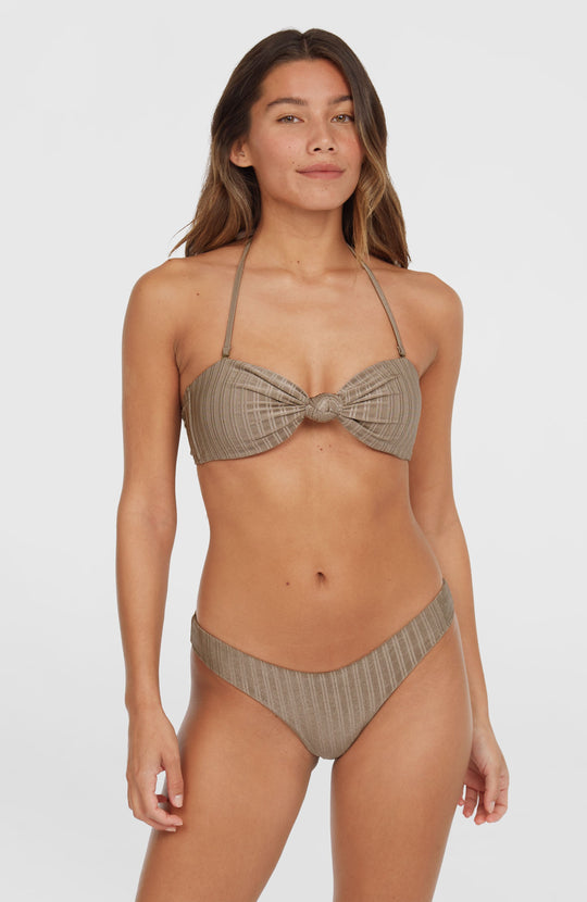 Knot Bandeau Matira Bikini Set - Pure Cashmere