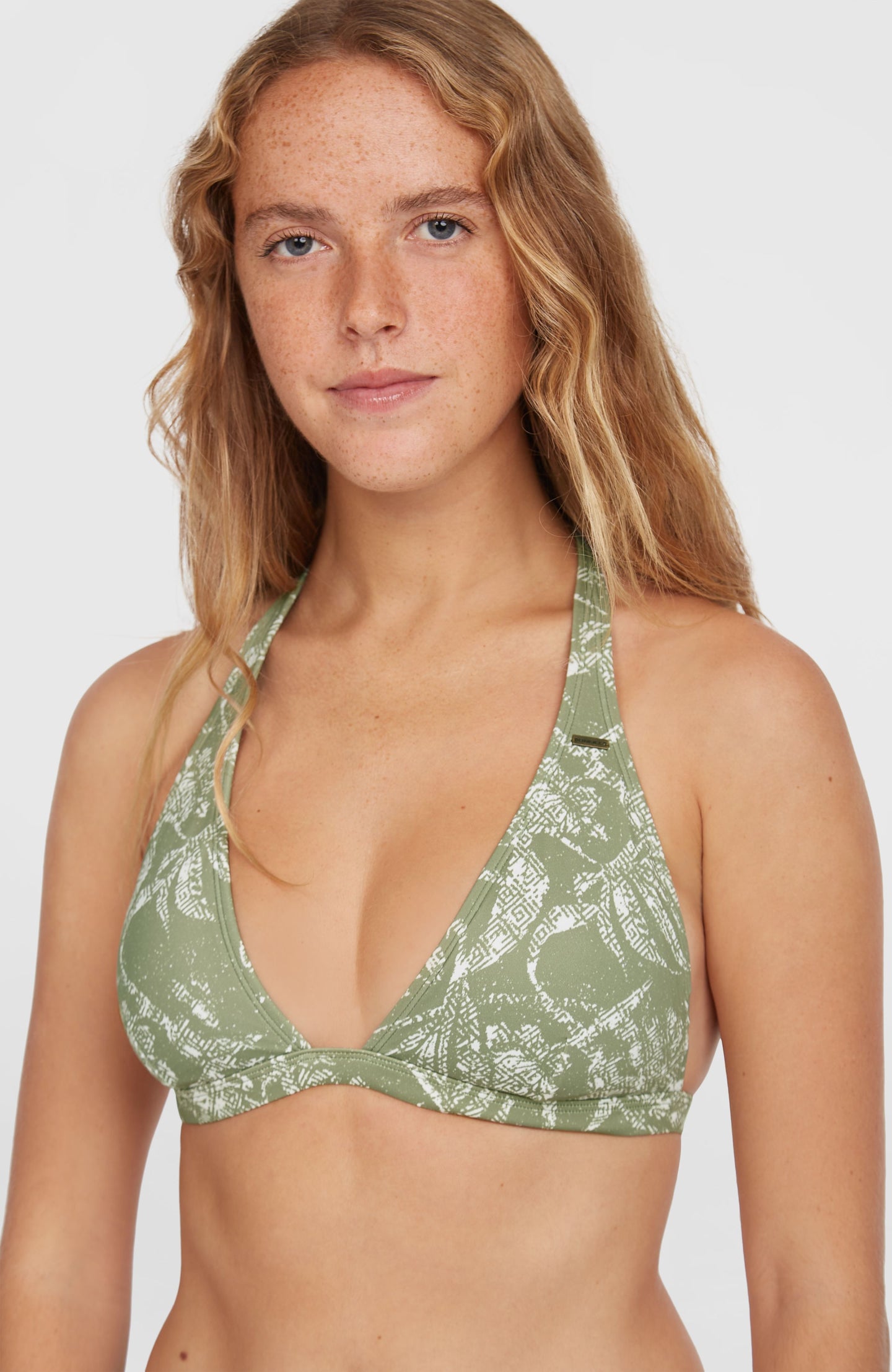 Essentials Marga Cruz Bikini Set - Green Textured Jungle
