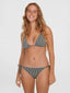 Essentials Capri Bondey Bikini Set - Black Simple Stripe