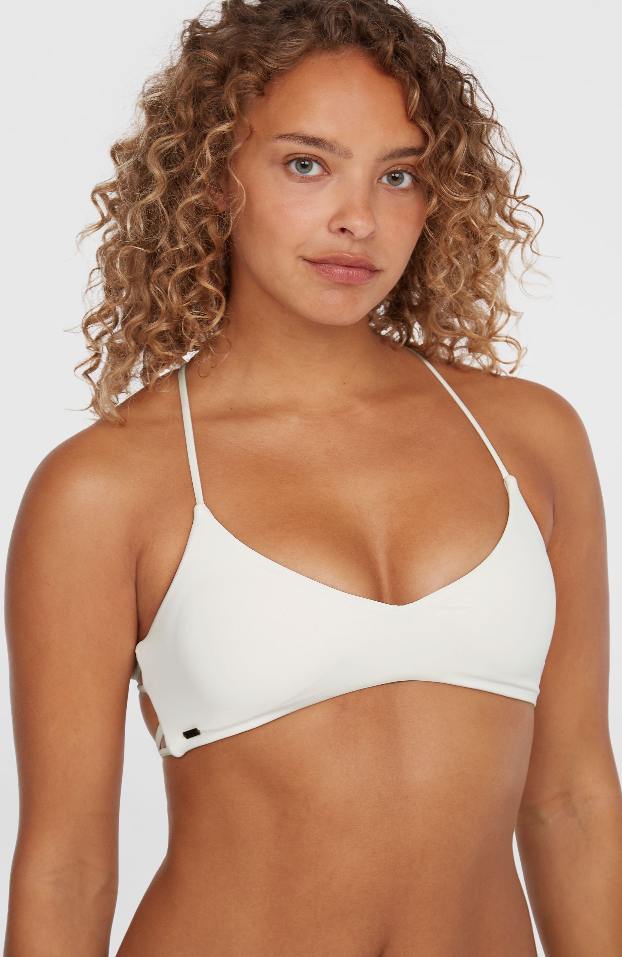Huntington Bralette Top - Snow White