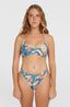 Huntington Bralette Top - Blue Painted Tropics