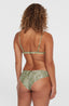 Seaside Tri Top - Green Textured Jungle