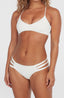 Boulders Strappy Sides Bottom - Snow White