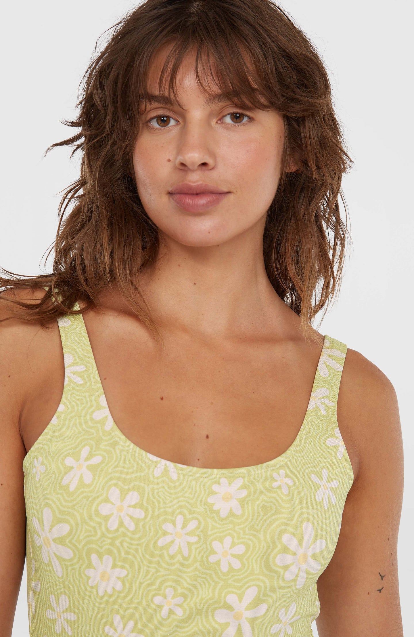 O'Neill Beach Vintage Swimsuit - Green Daisyline