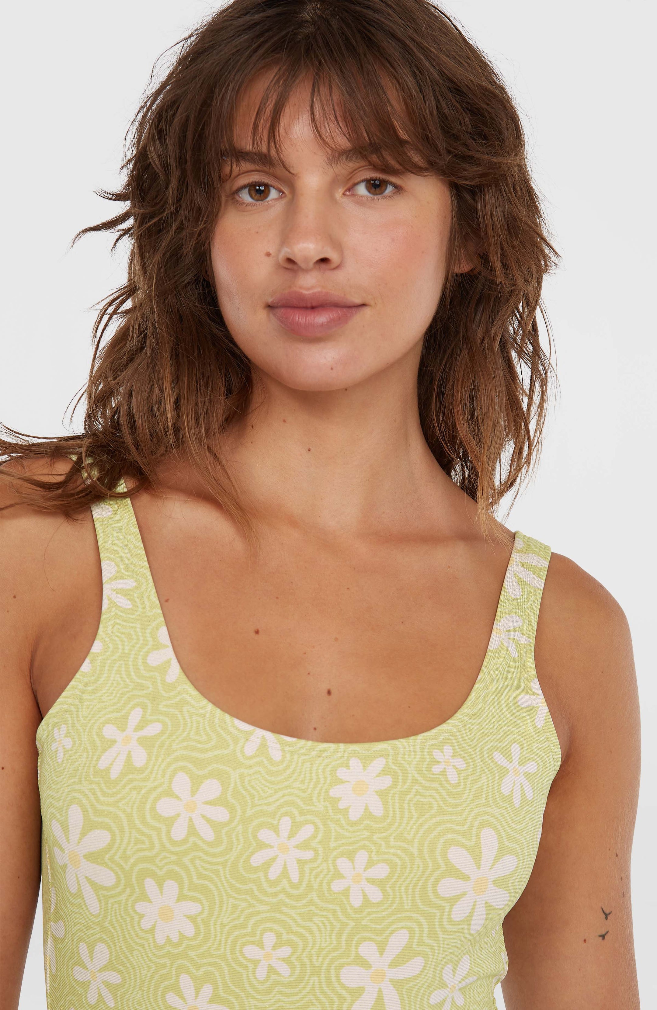 O'Neill Beach Vintage Swimsuit - Green Daisyline