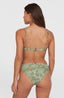 Elsie Underwire Top - Green Textured Jungle