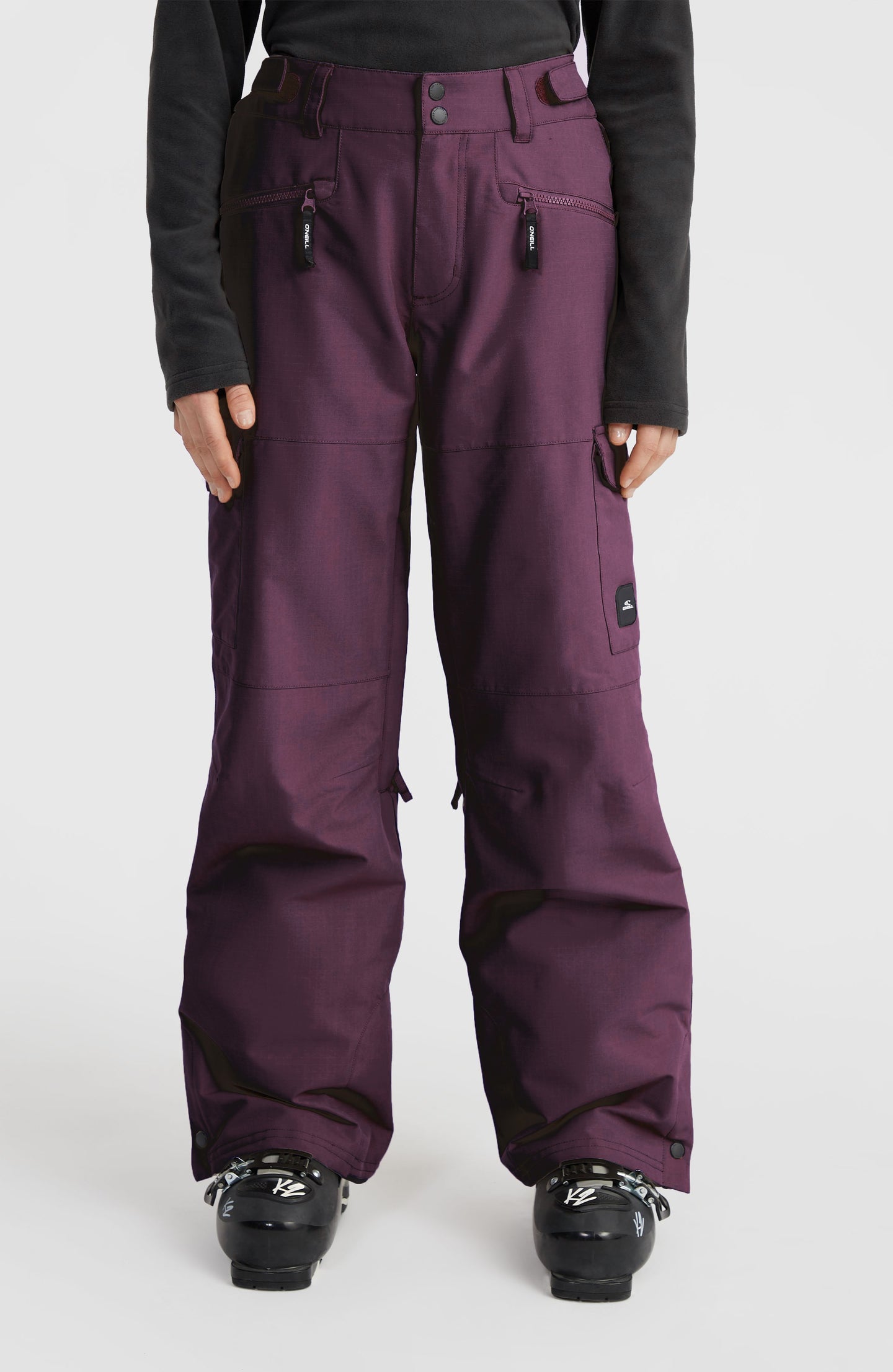 Utility Pro Loose Snow Pants - Aubergine
