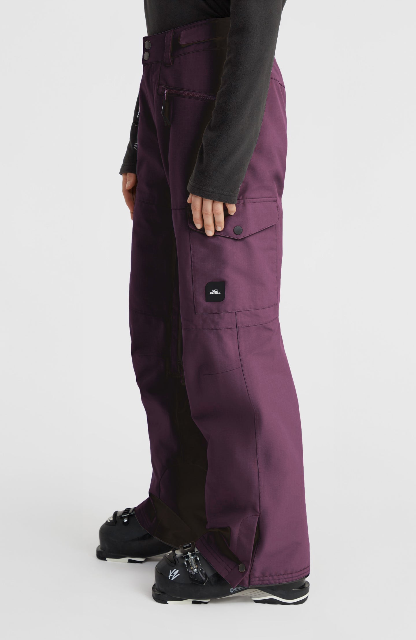 Utility Pro Loose Snow Pants - Aubergine