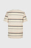 O'Riginals Stripe T-Shirt - Beige Originals Retro Stripe