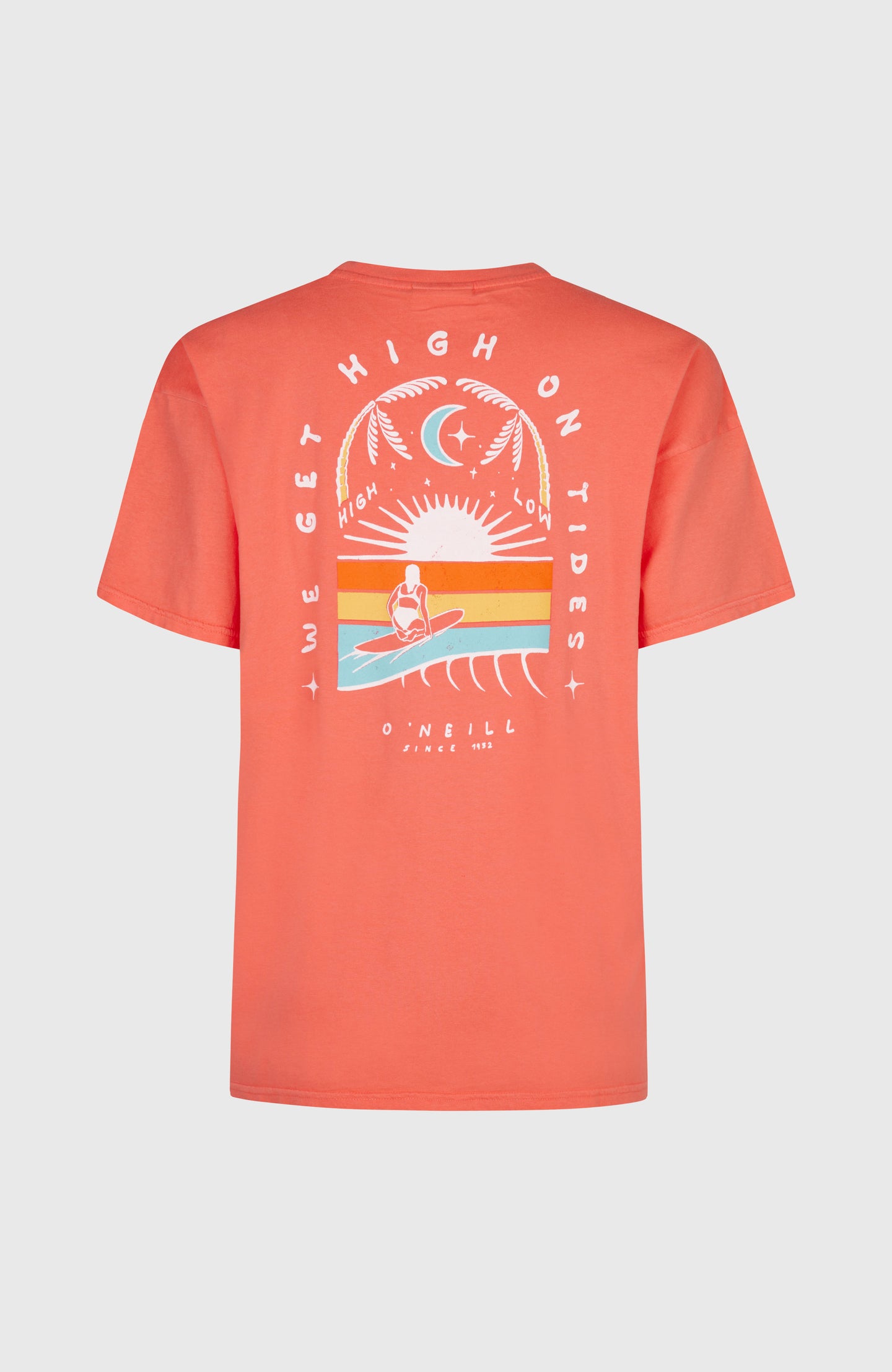 O'Neill Beach Vintage High On Tides Tshirt - Rose Parade