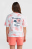 Wow T-Shirt - Pink Ice Cube Tie Dye