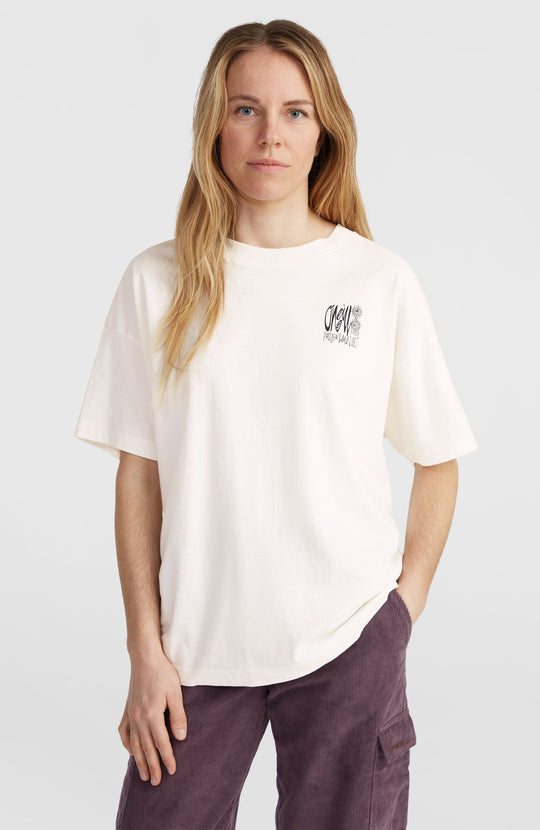 Surf Heroes Loose T-Shirt - Snow White