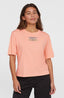 Summer Musthaves Back Print T-Shirt - Coral Pop
