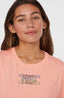 Summer Musthaves Back Print T-Shirt - Coral Pop