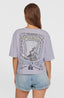Summer Musthaves Back Print T-Shirt - Purple Gleam