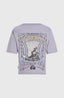 Summer Musthaves Back Print T-Shirt - Purple Gleam