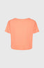 Essentials O'Neill Script Drape T-Shirt - Coral Pink