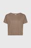 Essentials O'Neill Script Drape T-Shirt - Pure Cashmere