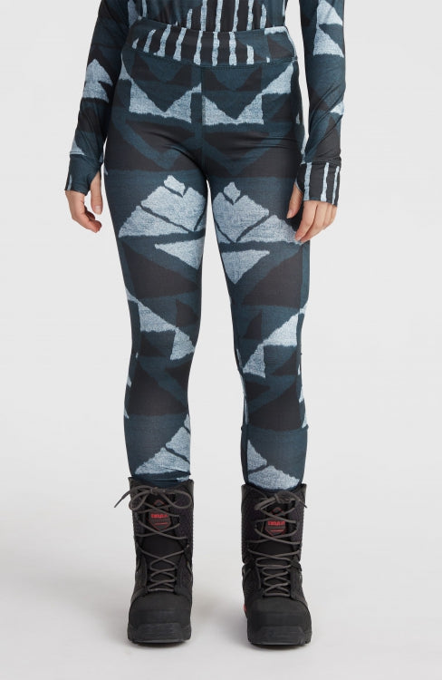 Baselayer Bottom - Blue Triangle Ikat