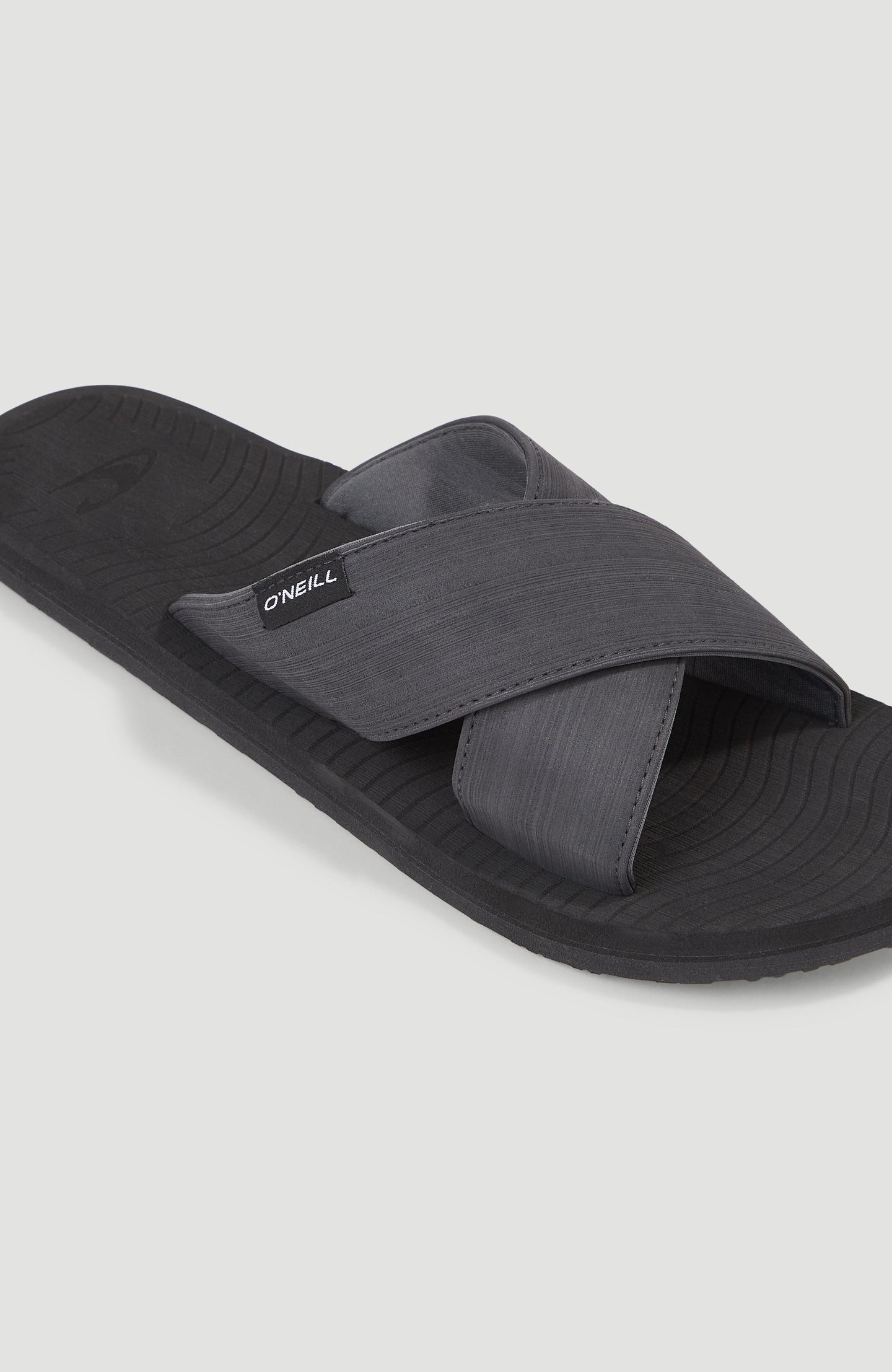 Koosh Cross Over Slides - Black Out