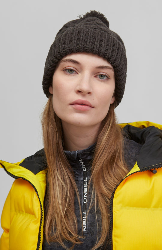 Nora Wool Beanie - BlackOut - A