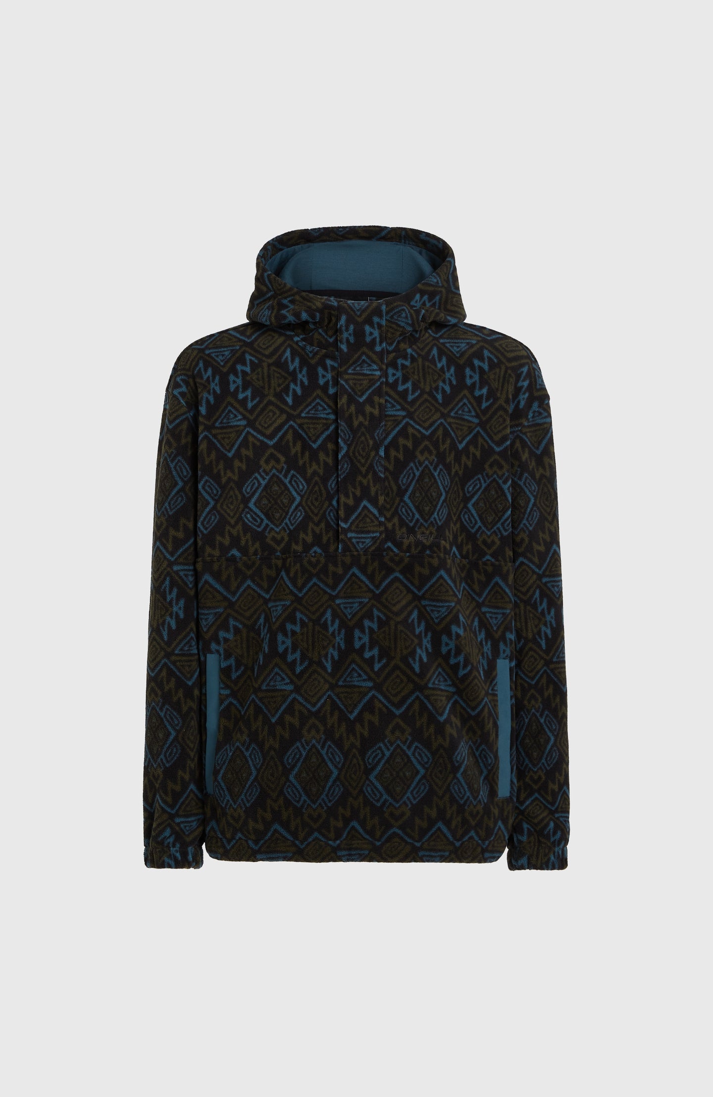 O'Neill Superfleece Hz Hoodie - Black Retro Ikat