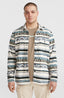 O'Neill Superfleece Shirt - Grey Ikat Stripe