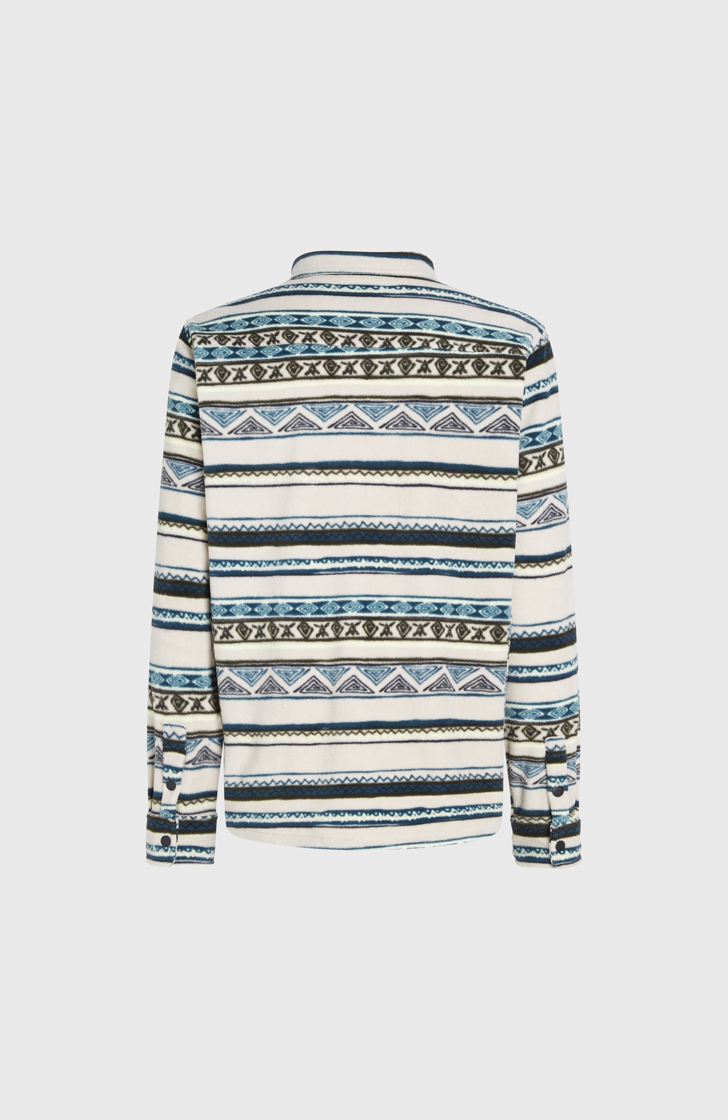 O'Neill Superfleece Shirt - Grey Ikat Stripe