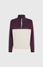 O'Riginals Polartec 100 Fleece - Aubergine Colour Block