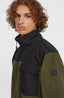 Utility Polartec 200 Fz Fleece - Forest Night Colour Block