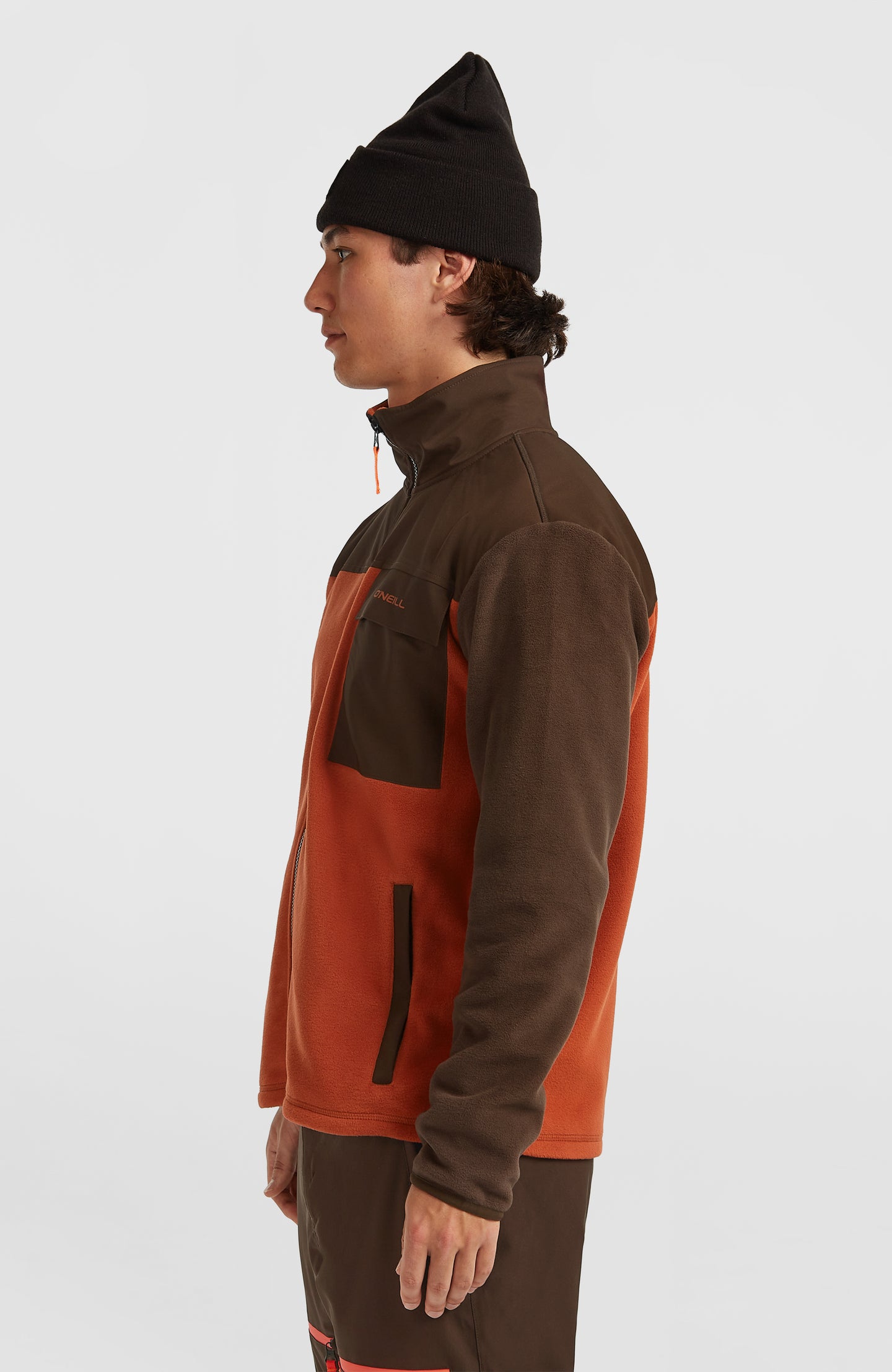 Fwc'Peak Polartec Hyperfleece - Coffee Bean Colour Block