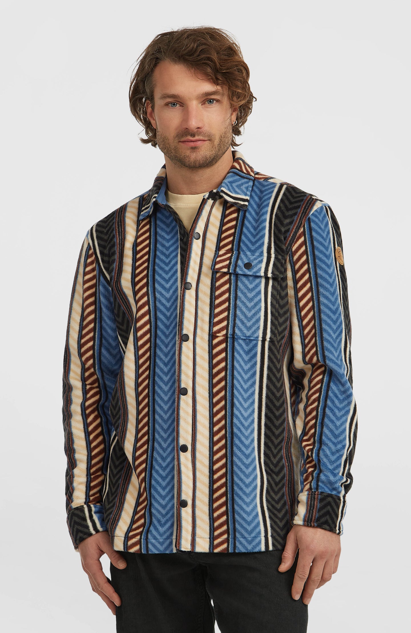 O'Riginals Superfleece Shirt - Blue Vintage O'Neill Stripe