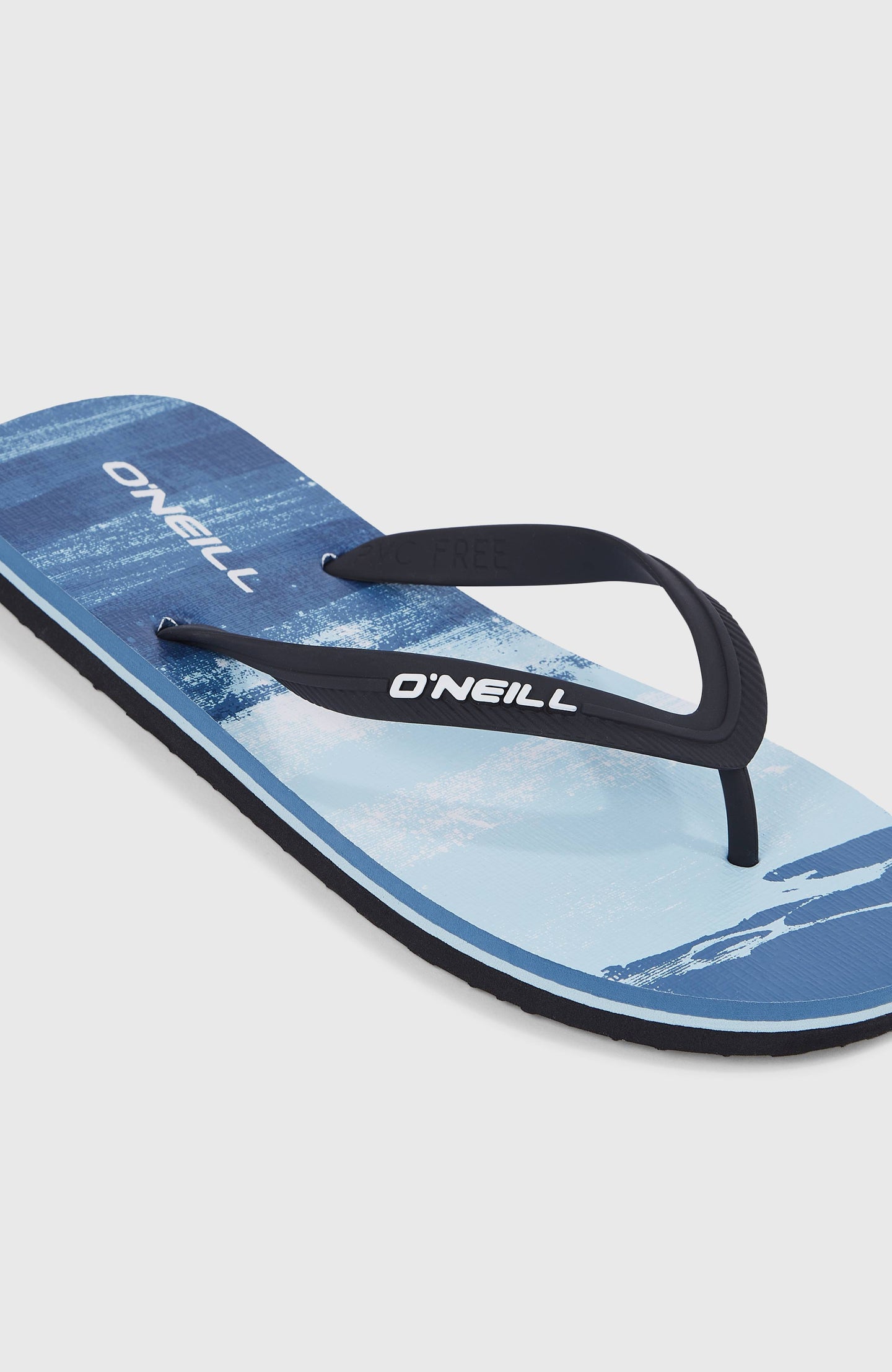Profile Graphic Sandals - Blue Melted Texture
