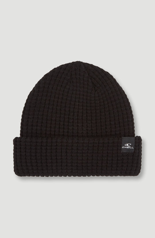 Waffle Beanie - Black Out