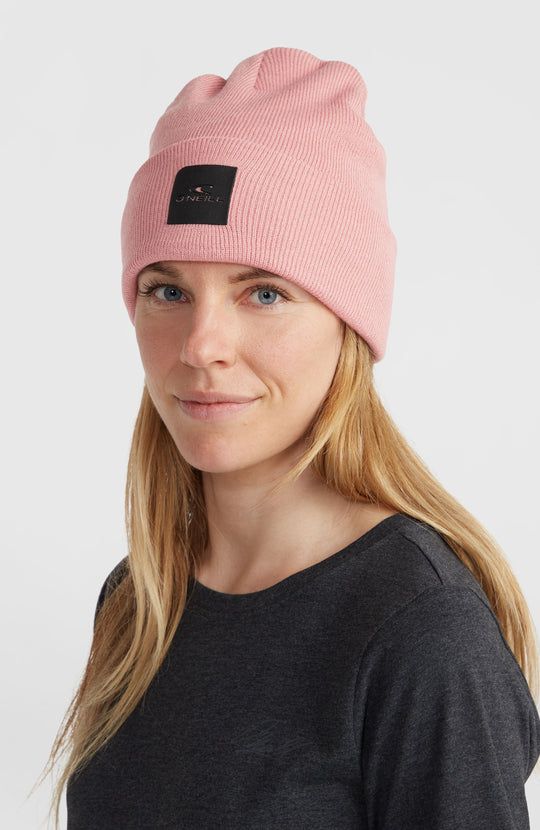 Cube Beanie - Genuine Pink