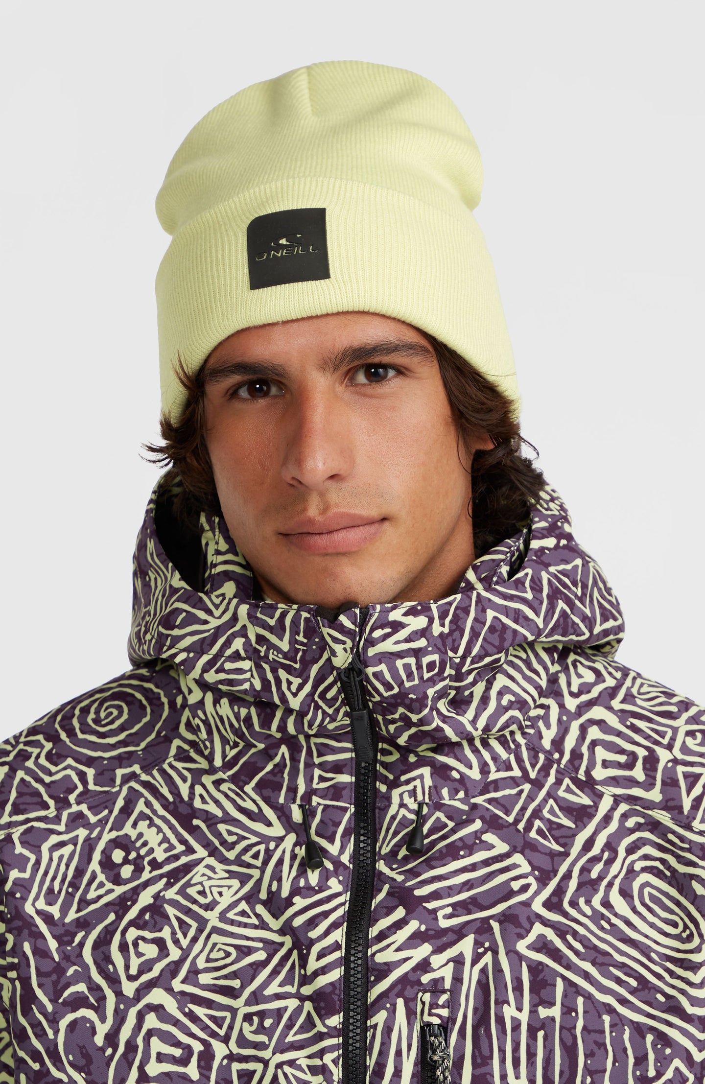 Cube Beanie - Lime Wash