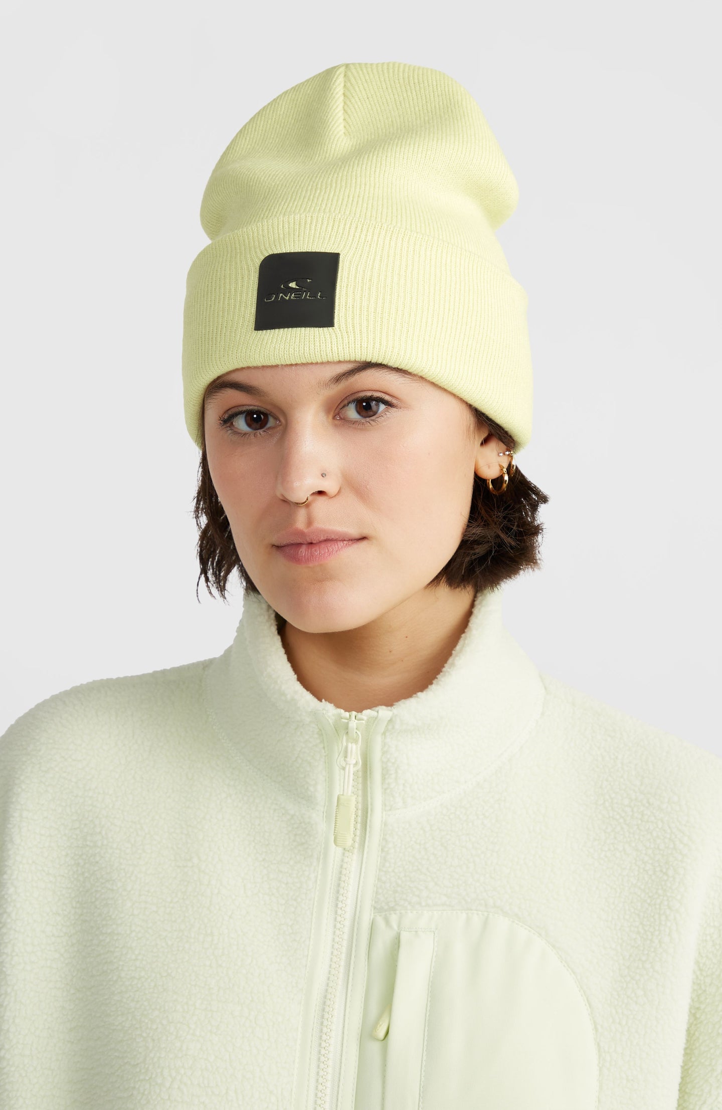 Cube Beanie - Lime Wash