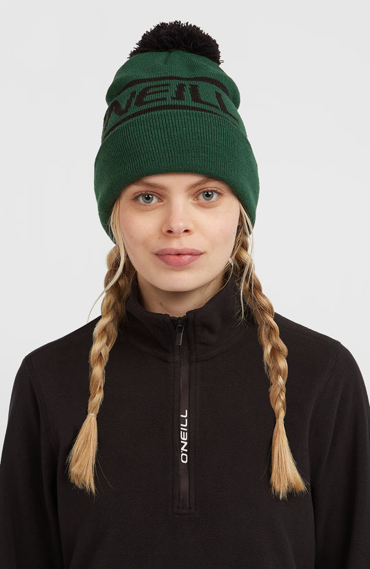 Powder Beanie - Emerald Envy Colour Block